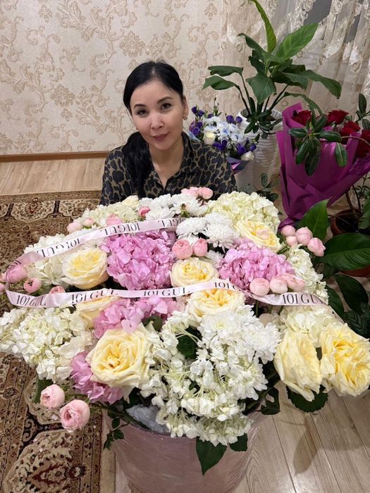 Букет цветов композиции