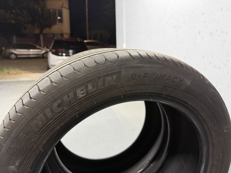 2 Броя Michelin E-Primacy 215/55/18 Летни Гуми DOT 2023