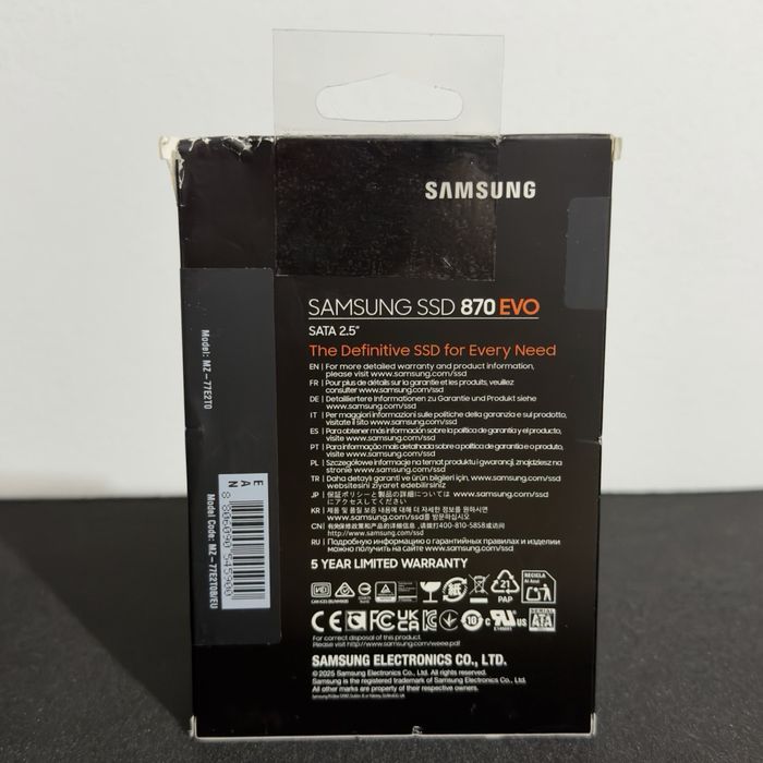 SSD Samsung 870 EVO 2TB SATA-III 2.5 inch | TrueGSM