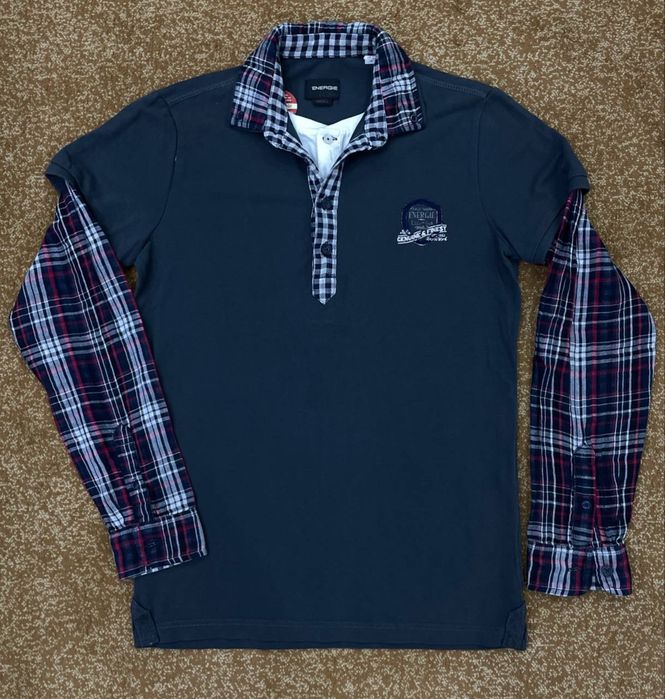 Кофта поло мужская