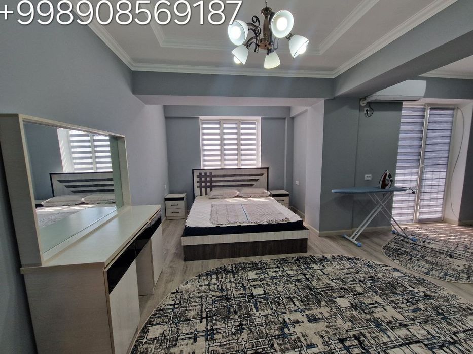 12 этажкада 2 хонали квартира ижарага берилади! Нурхон худудида