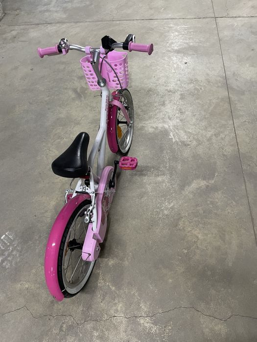 Детски велосипед 16 цола BTWIN 500 розов