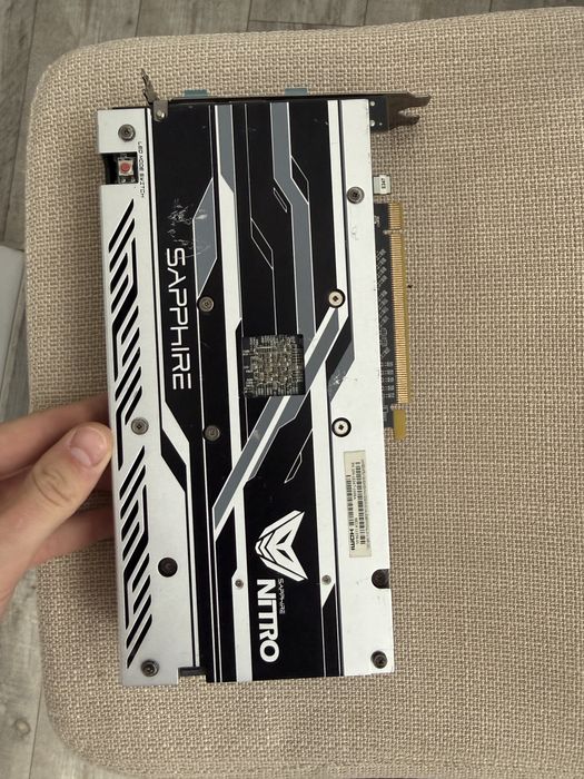 Placa video AMD rx 470 sapohire nitro+ rgb