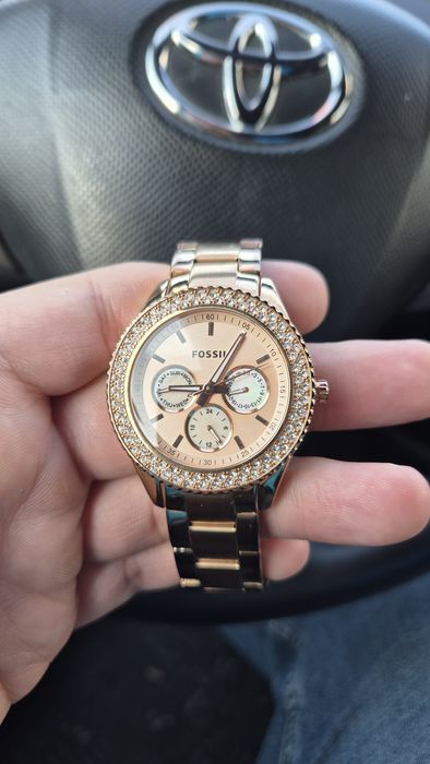 Дамски часовник  Fossil rose gold