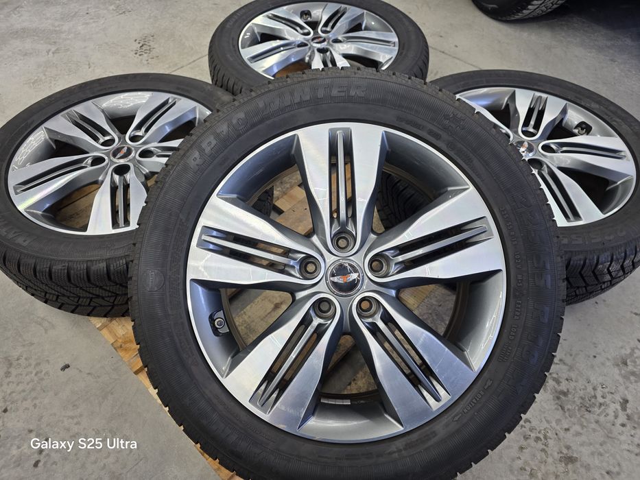 Лети джанти 18ки 5х114.3 Hyundai, Kia + зимни гуми 225/55/18 Platin