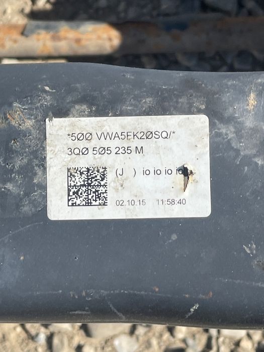 Punte Spate Volkswagen Passat B8 [ 2014 - 2019 ] 2.0D 4X4