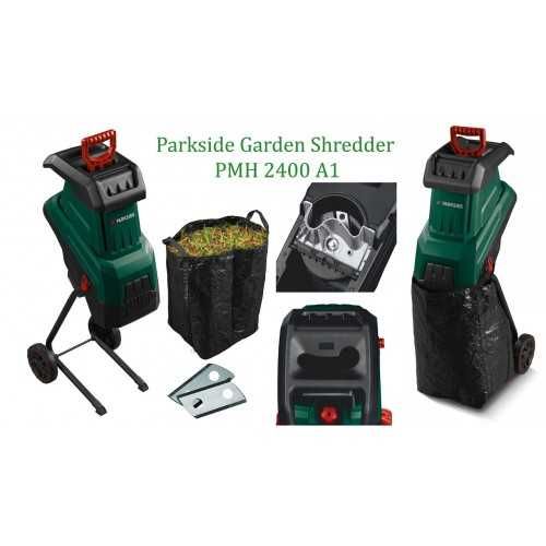 Градински Шредер Дробилка за Клони PARKSIDE 2400W