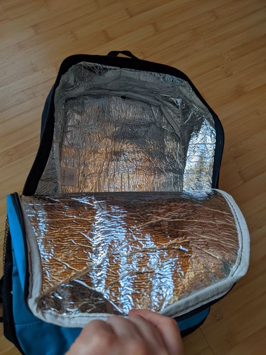 Хладилна чанта раница, нова, френска