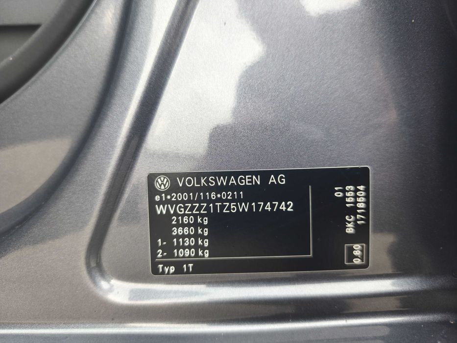 De vânzare wv Touran 19tdi BKC 105cp 77kw