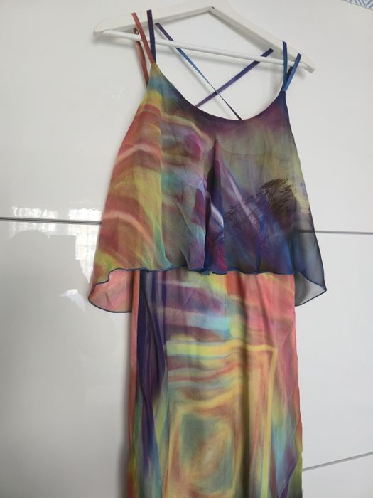 Дамска ефирна рокля - размер М