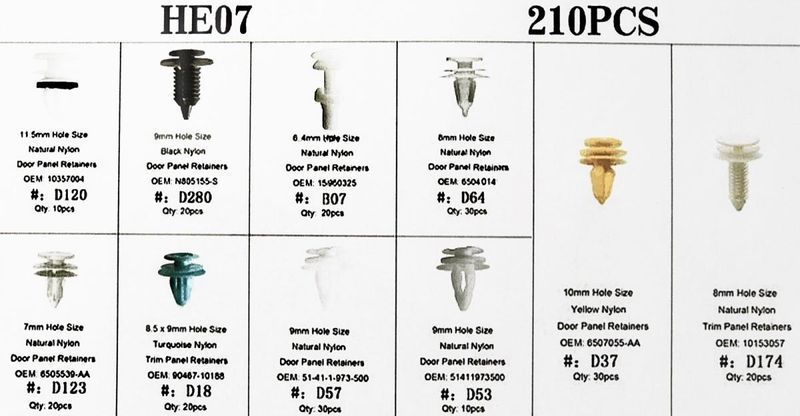 Щипки 2422-4 за Автомобил 210БР