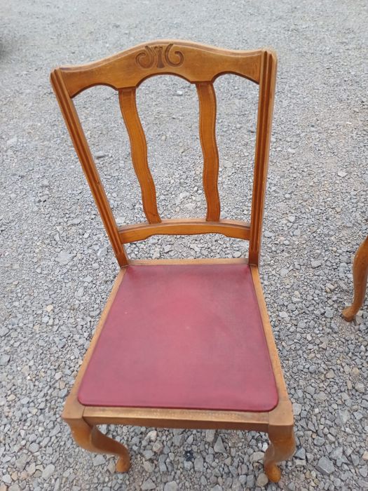 Комплект маса и столове - винтидж стил Луи 16