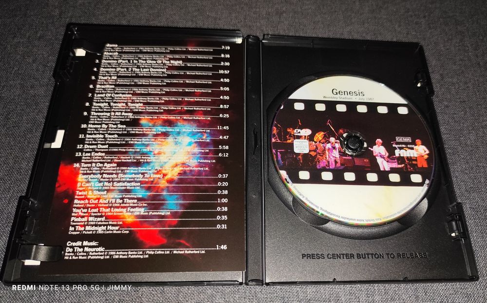 Genesis-Live Wembley DVD