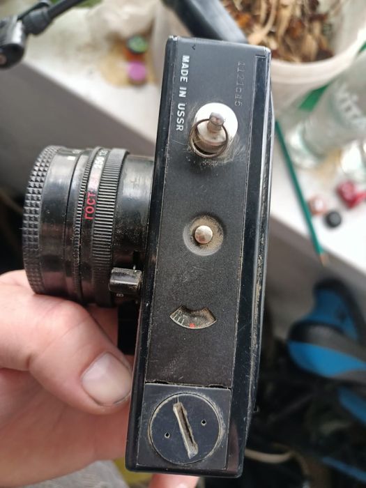 Силуэт -электро фотоаппарат рабочий