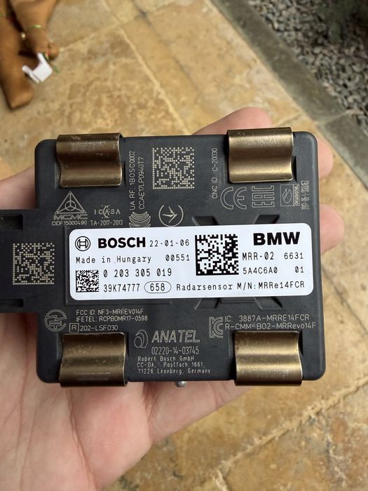 Distronic/radar bmw