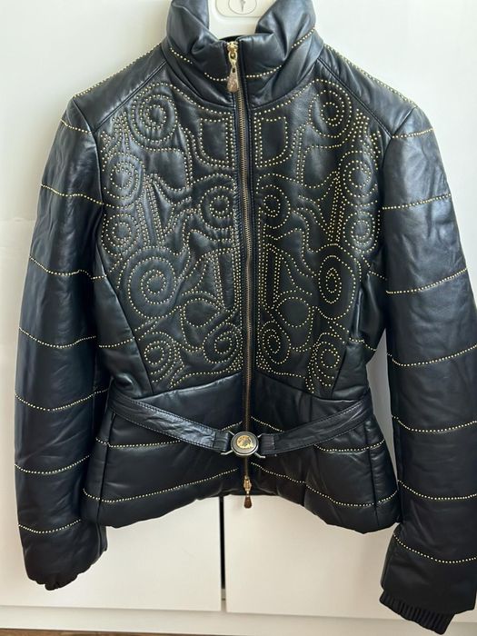 Кожено яке Versace Collection