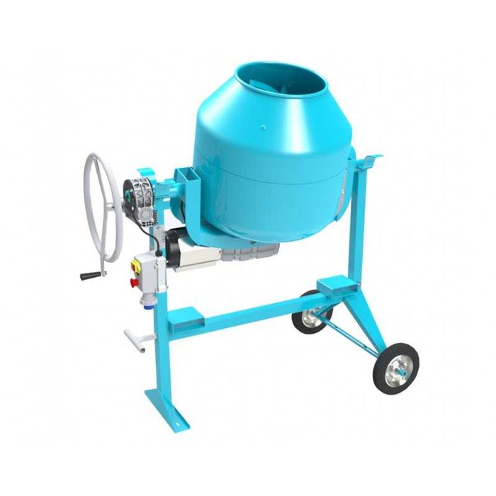 Betoniera C190 SR OMAER putere motor 1 CP transmisie cu reductor