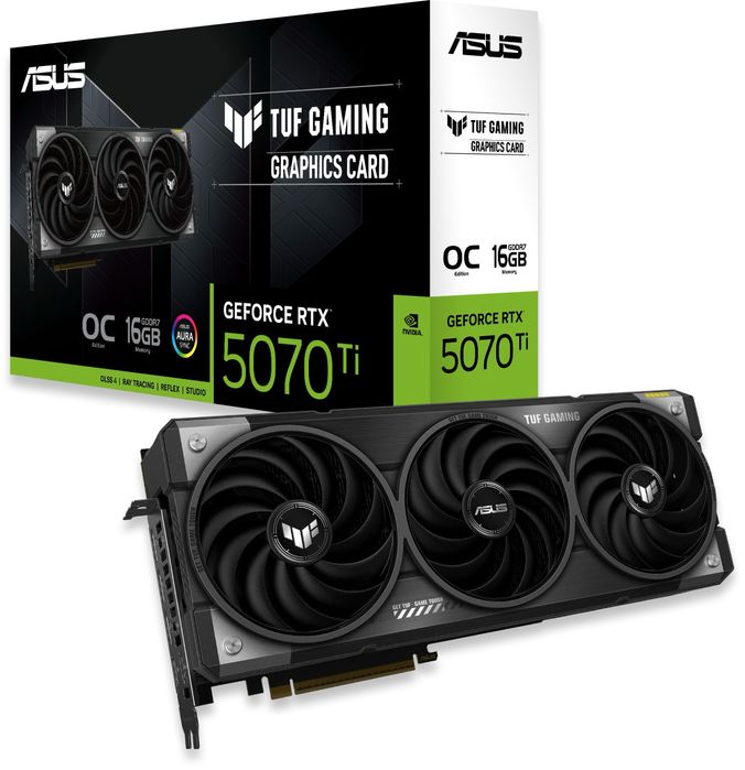 ТГ: powerpc_uz ASUS TUF 5070TI OC 16 GB GDDR7 Open Box