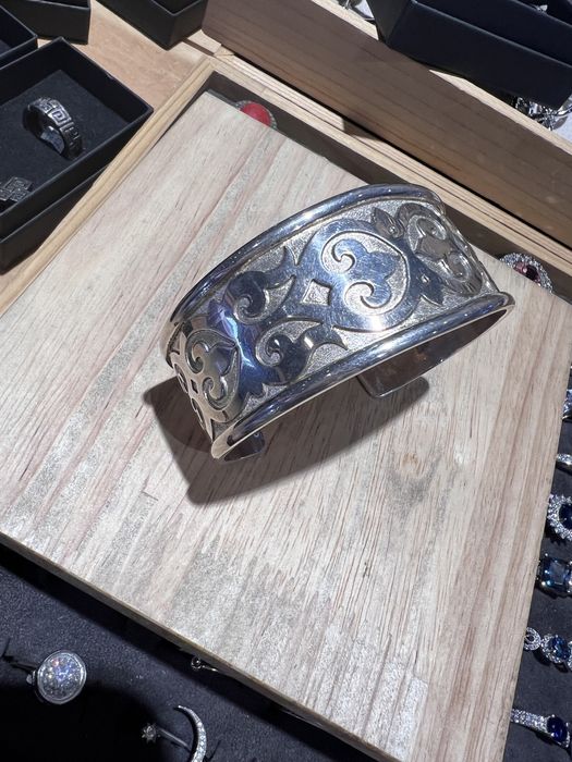 Браслет, блезик серебро