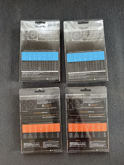 Set 4 ventilatoare Scythe Kaze Flex 120mm 1200 rpm PWM