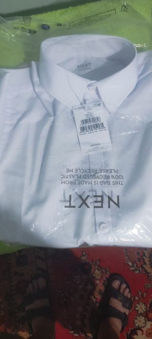 Белая рубашка школьная