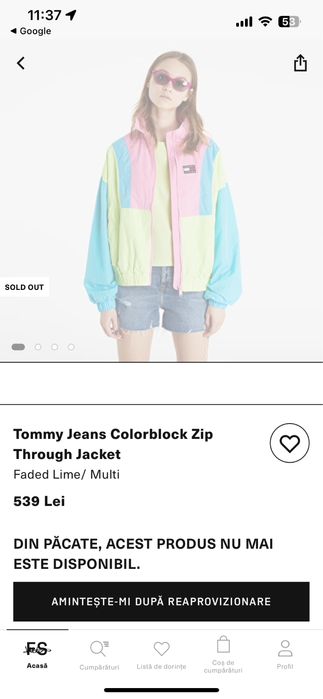 Geaca Tommy Jeans originala