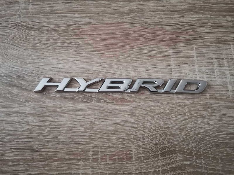 надпис емблема Lexus Hybrid