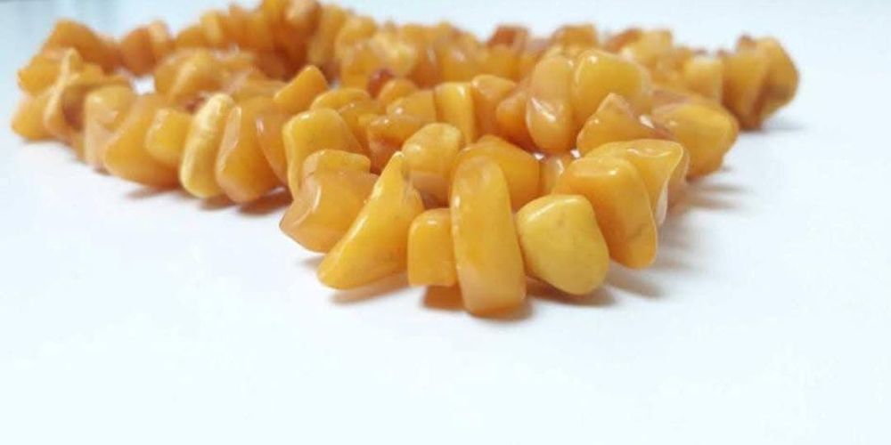 Colier din chihlimbar natural baltic, Butterscoth