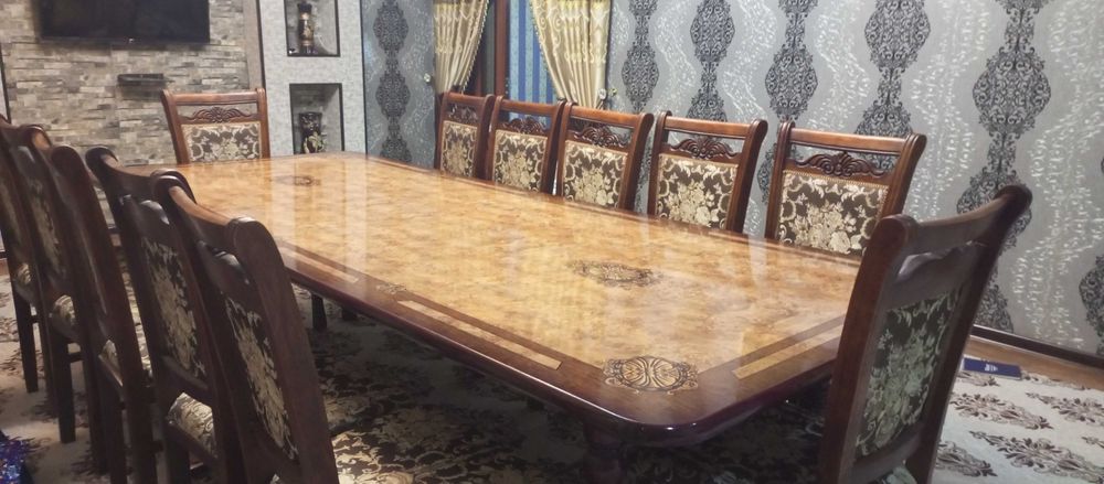 King size stol stul (10) sotiladi