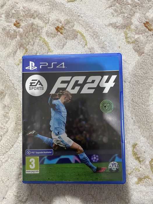FC 24 PS4 диск хороший состояние