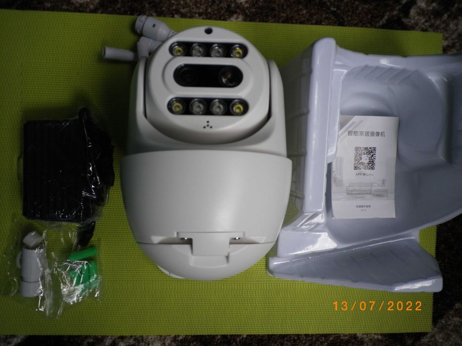 HD камера 3 Mp 10X ZOOM 3,6 + 12 mm двоен обектив