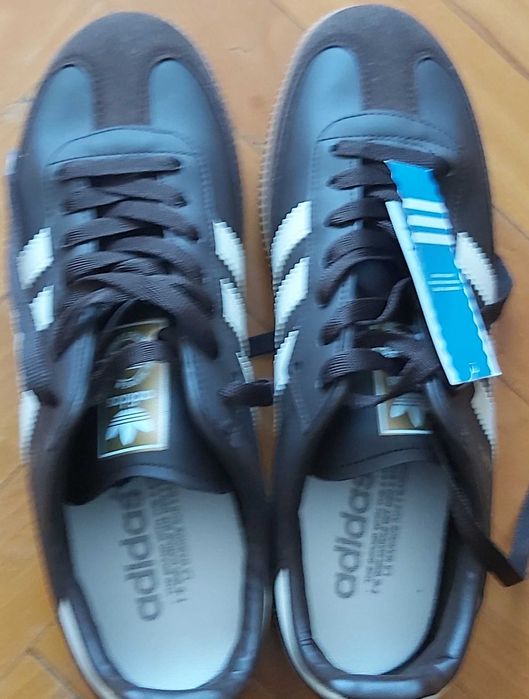 adidas Samba Dark Brown/Off White