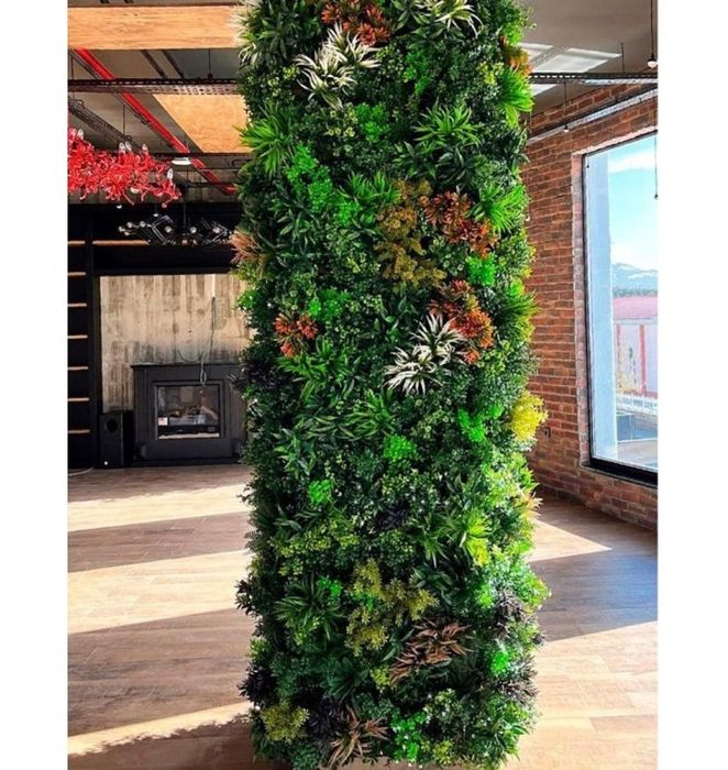 Изкуствена трева за стена