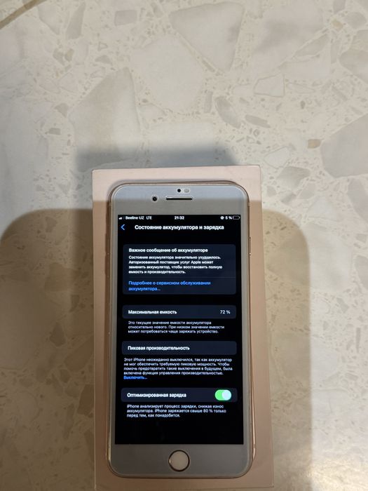 Iphone 8 plus 64 tali