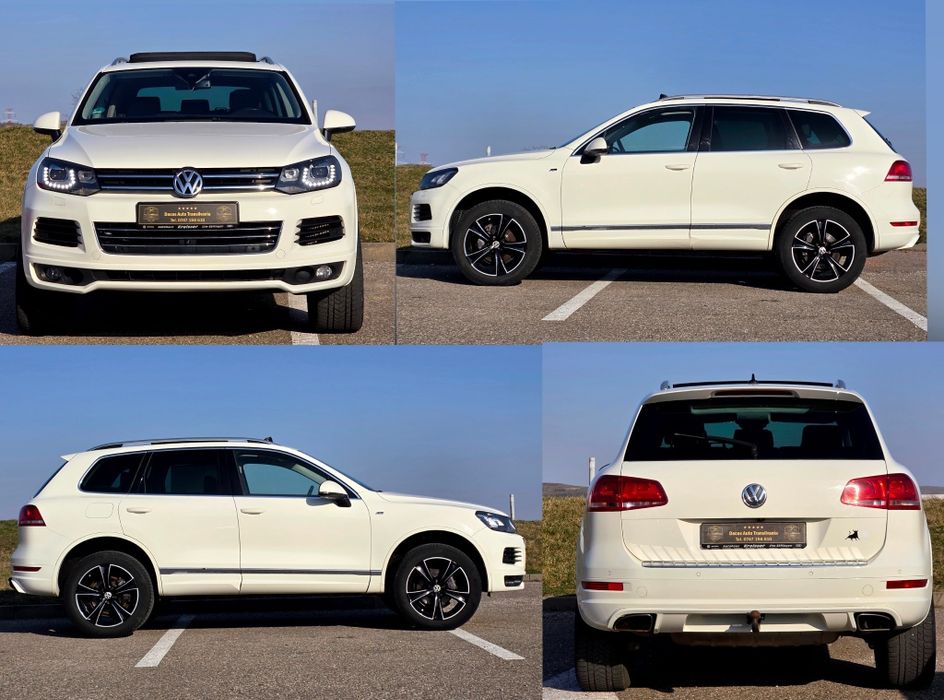Volkswagen Touareg Vw touareg R-line 3.0/Bi-xenon/perne aer/panoramic/360°