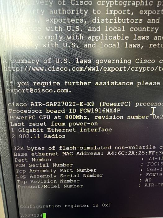 Acces point WIFI Profesional CISCO AIR-CAP2701i-E-K9