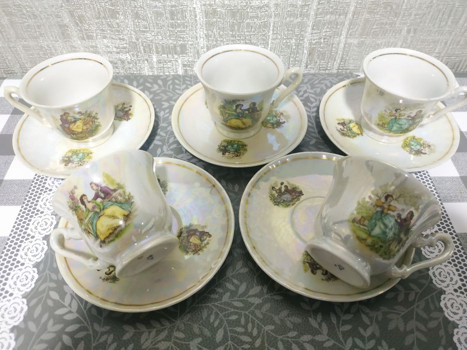 Кофейный сервиз "Свидание" Югославия