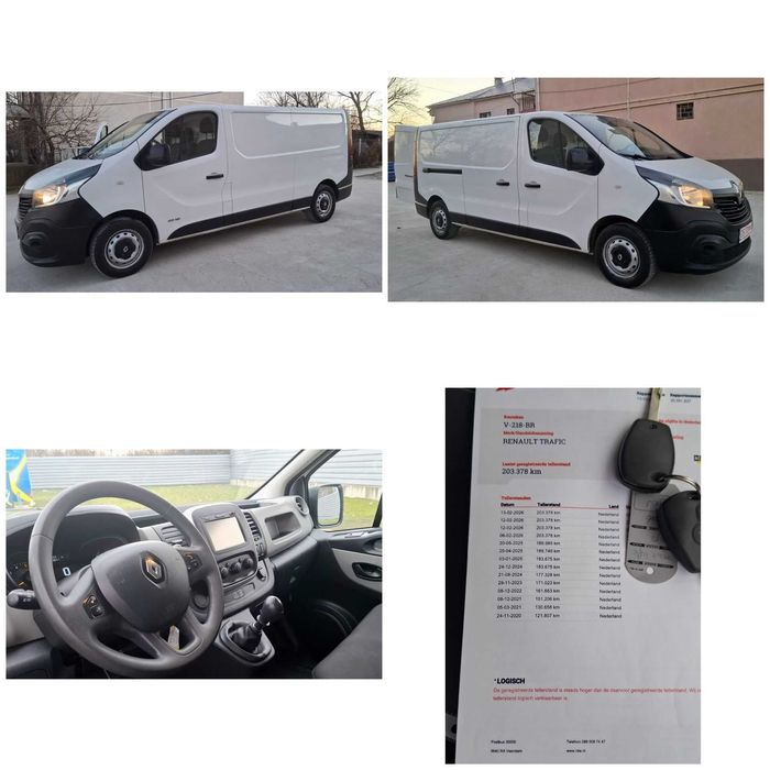 Renault Trafic Extra Lung/An 2017/Km 203899/1.6 D 115 CP/AC/Navi/im OL