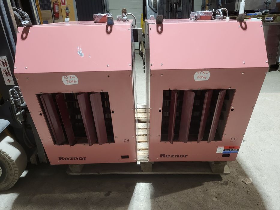 Aeroterma industrială pe gaz