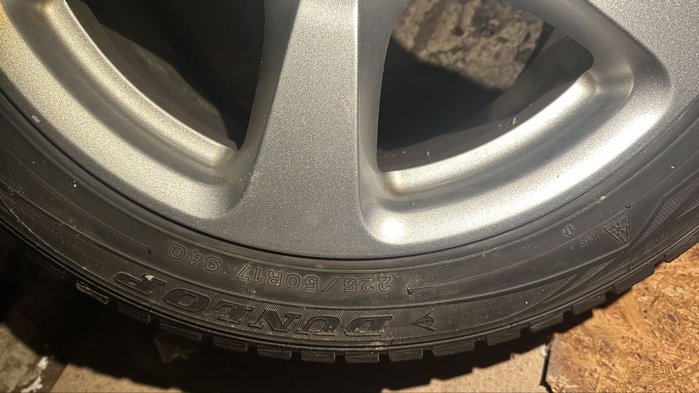 Диски бмв 17 с резиной липучка