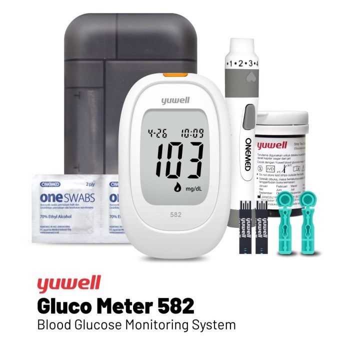 Глюкометр для определения уровня глюкозы в крови человека и здоровья.