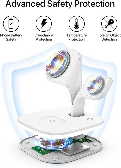 Безжична ,индукционна  докинг станция за множество устройства EXW