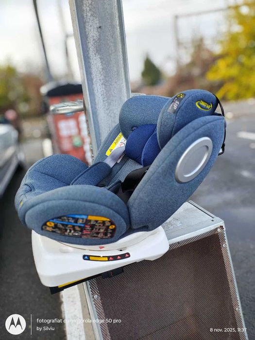 Vand Scaun Auto PREMIUM  pentru Copii , ISFIX , Rotire 360