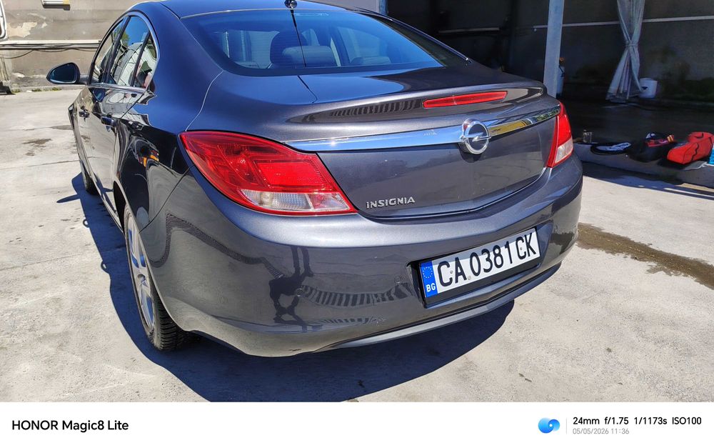 Opel insignia 1,8/140 с газова уредба