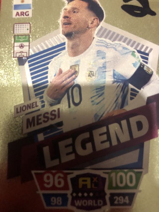 Carti de fotbal lengendare de pe pachete