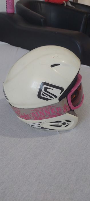 Casti de schi cu ochelari pentru copii