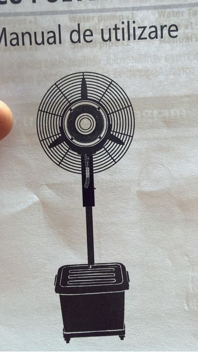 Ventilator cu Pulverizare