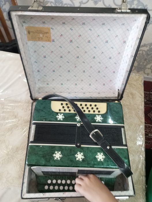 Аккордеон в Самарканде