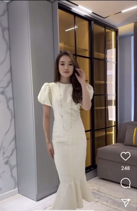 Платья вечерние цвет айвори