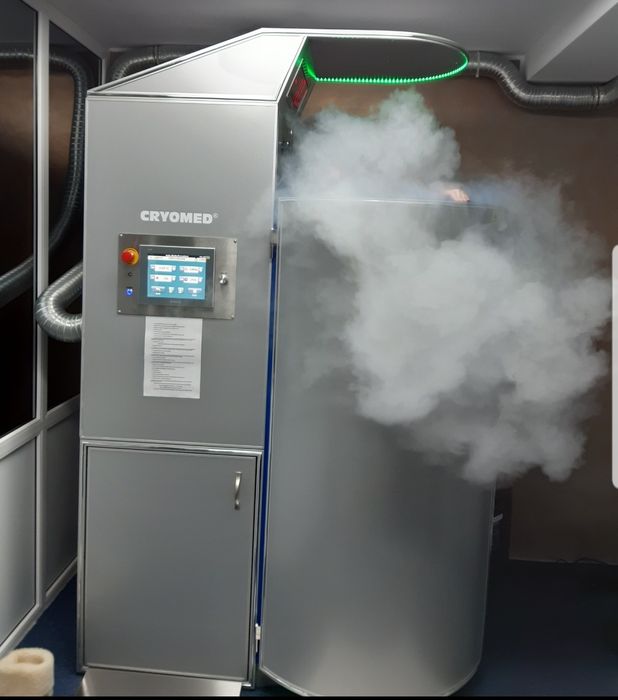 Criosauna criomed pro- echipament de ingrijire corporala